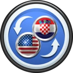 english to croatian translator android application logo